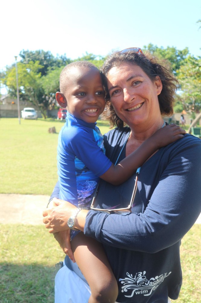Swimming lessons with Jackie's Swim School