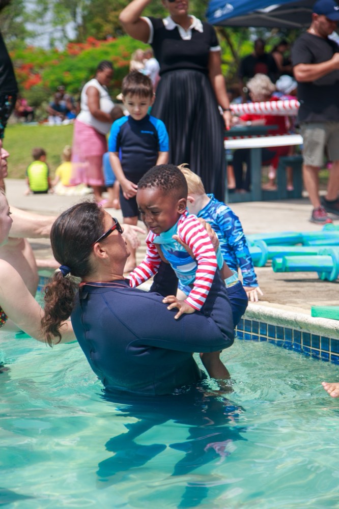 Swimming lessons with Jackie's Swim School