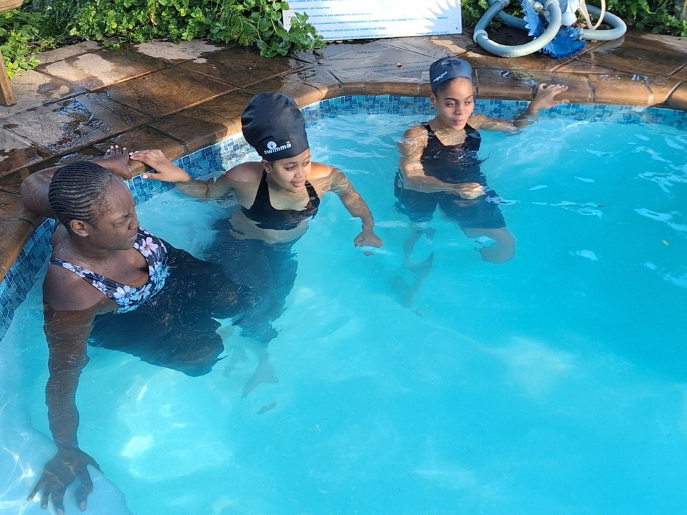 Swimming lessons with Jackie's Swim School