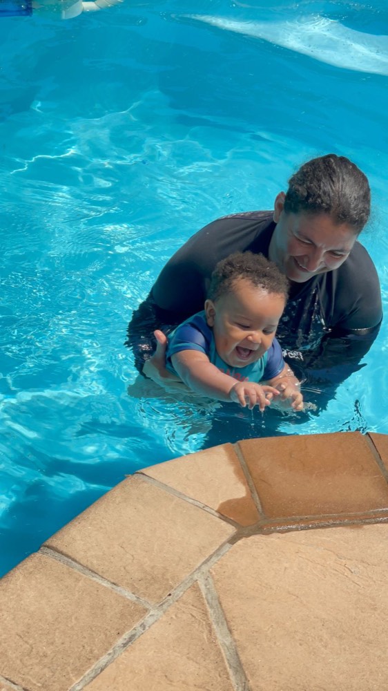 Swimming lessons with Jackie's Swim School