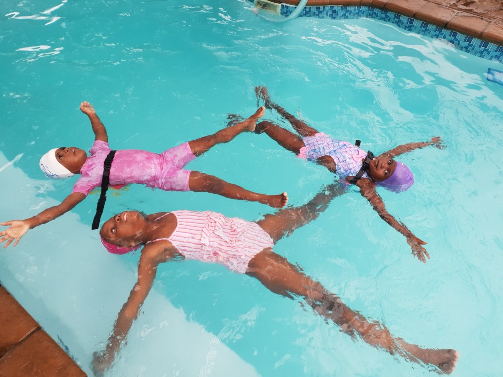 Swimming lessons with Jackie's Swim School